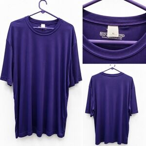 Joe's USA Dri Equip Performance T-Shirt Men's XL Purple Moisture Wicking Tee